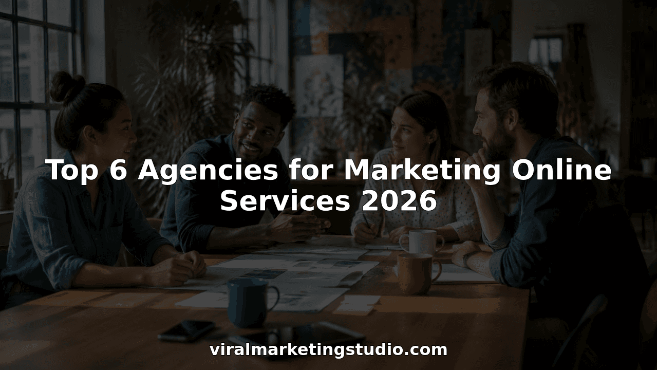 Top 6 Agencies for Marketing Online Services 2026
